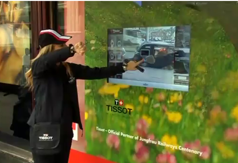 VIDEO Tissot s Augmented Reality at Harrods