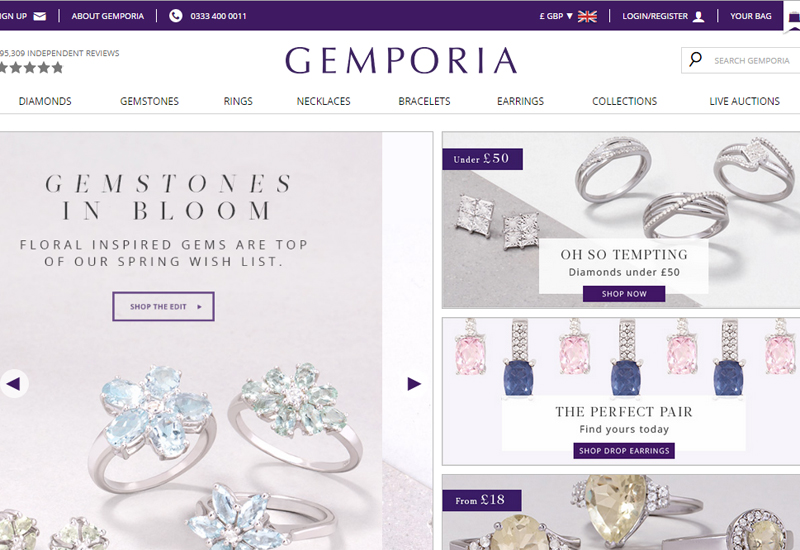 Gemporia jewellery deals