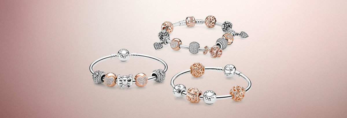 Pandora Pandora Signature Rose Gold Bracelet for Women
