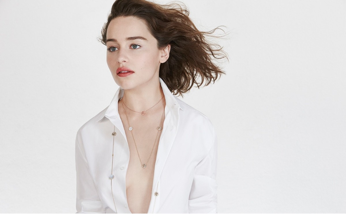 Emilia Clarke – the New Face of Rose des Vents Collection by Dior