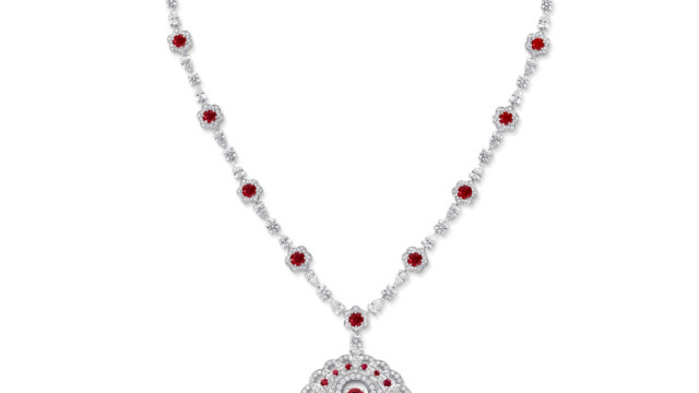 RUBY AND DIAMOND NECKLACE, GRAFF, Fine Jewels, 2020