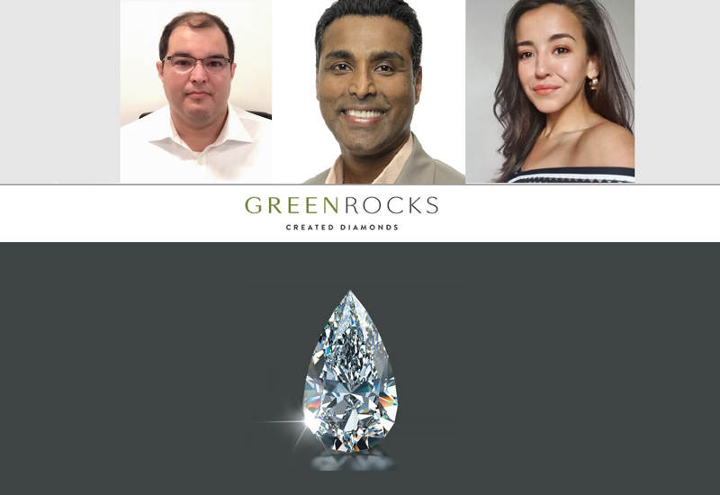 Green deals rocks diamonds