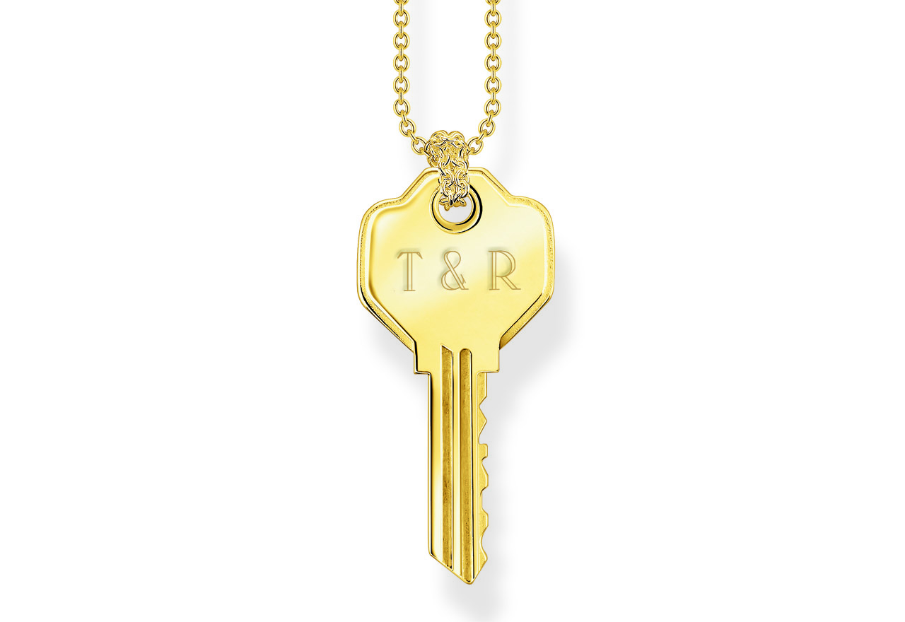 Thomas Sabo Necklace key gold