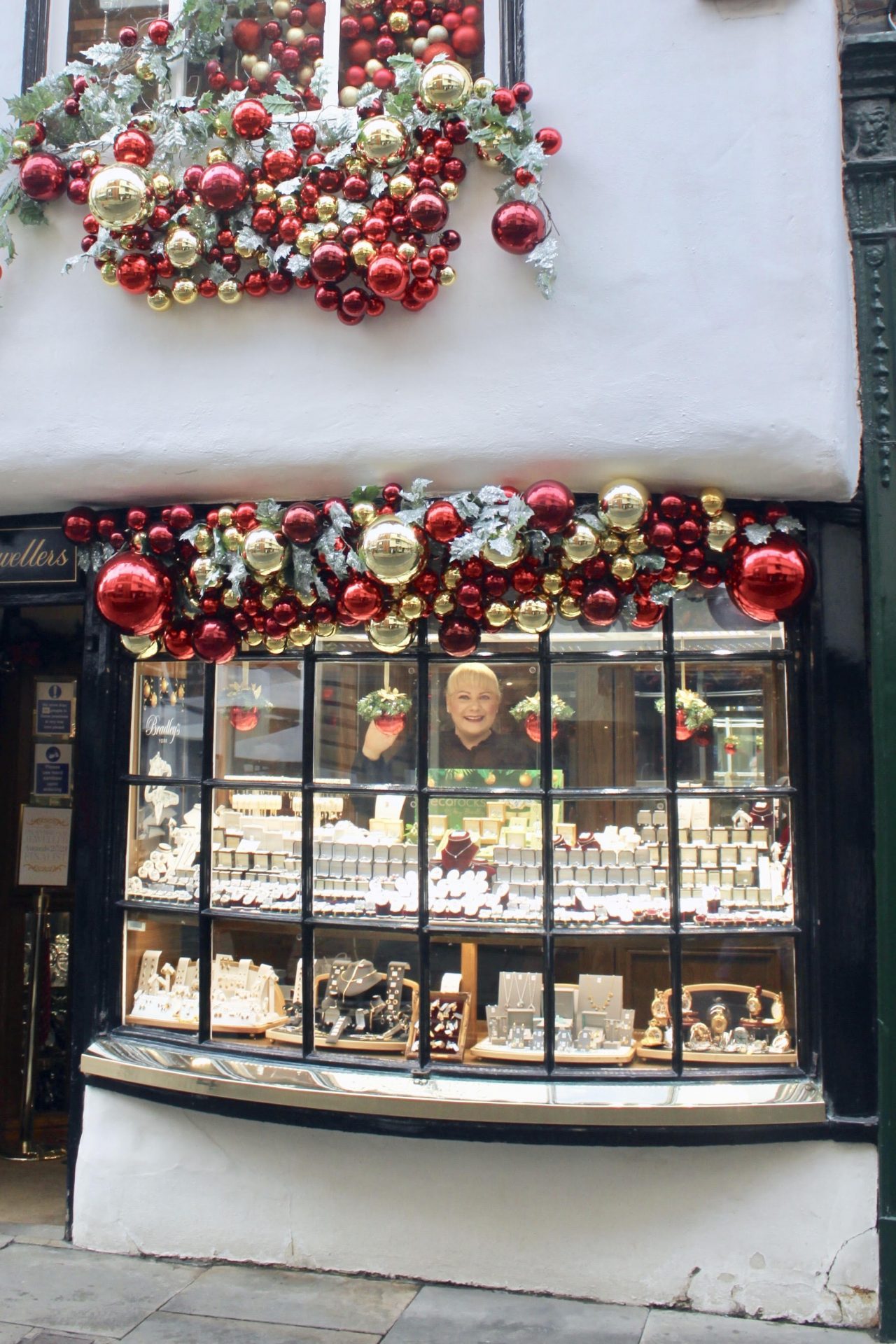 Christmas Jewellery Store Window