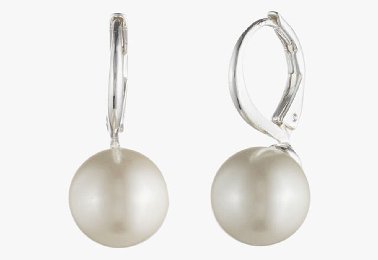 Ernest jones pearl on sale earrings