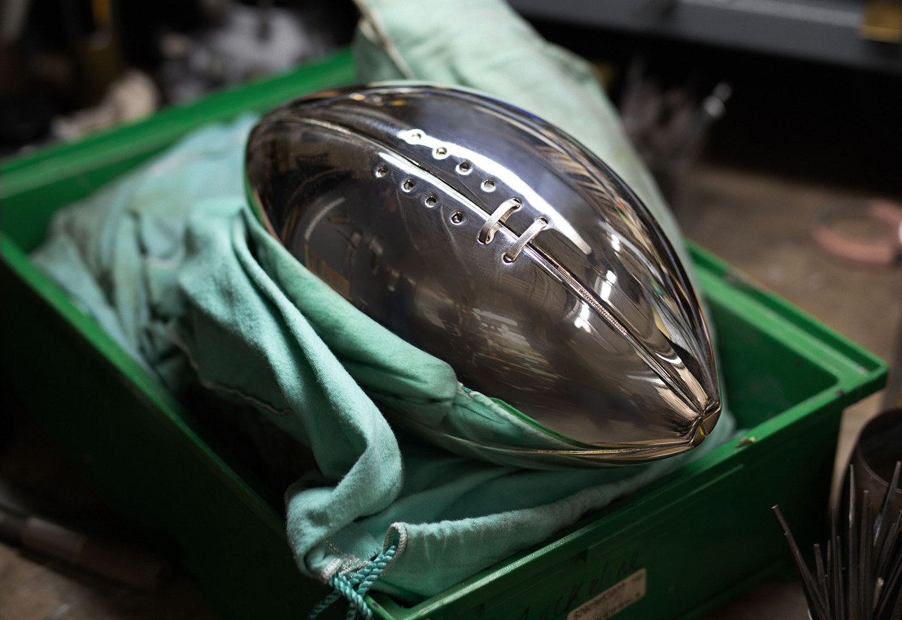 Tiffany & Co. Collabs With Wilson For A Tiffany Blue Super Bowl