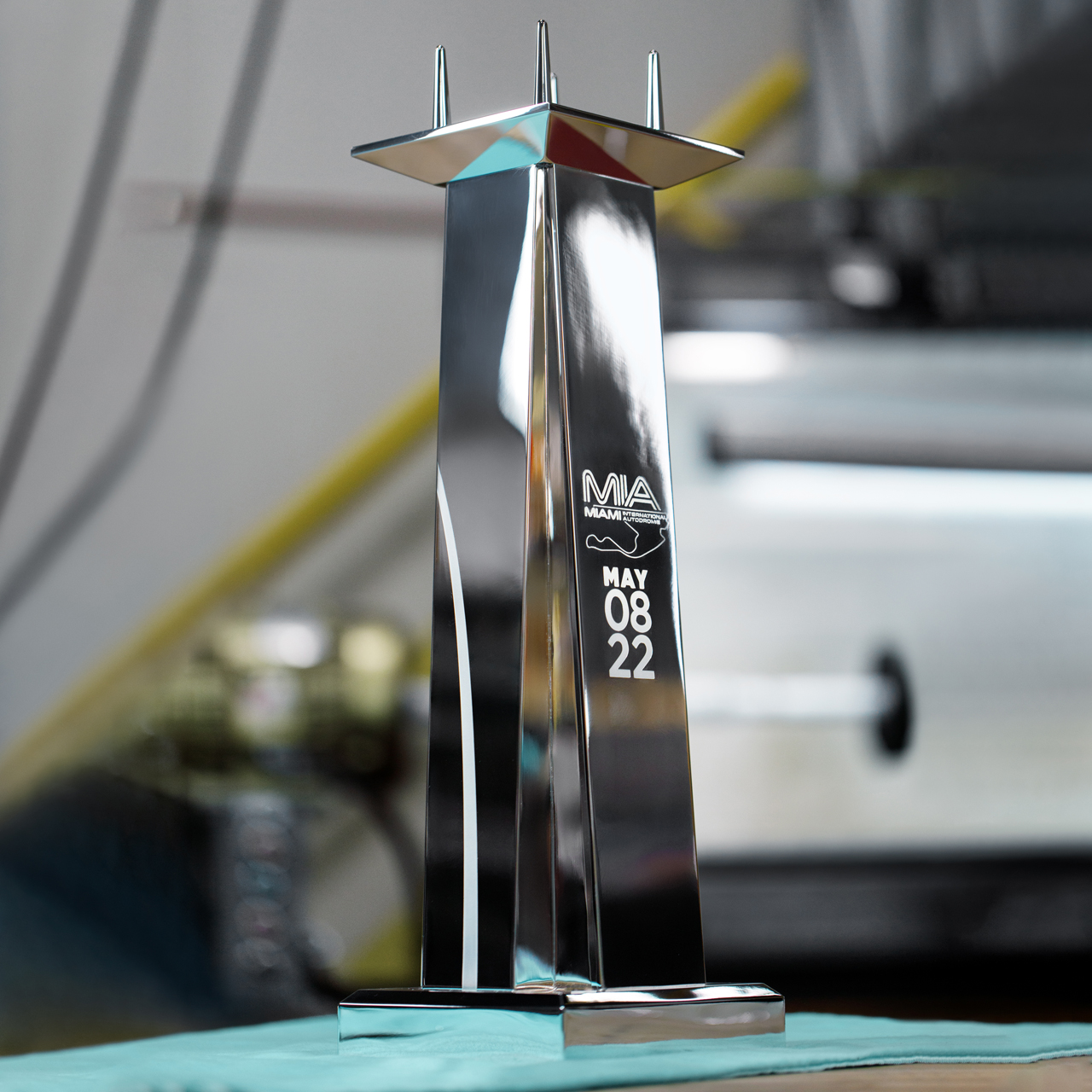 WATCH: F1 Miami GP Reveals Glorious Winner's Trophy Crafted by Tiffany &  Co. - EssentiallySports