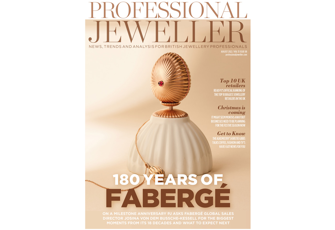 Professional Jeweller August issue available to download NOW