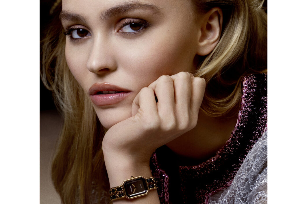 Lily-Rose Depp models Chanel’s Édition Originale Watch