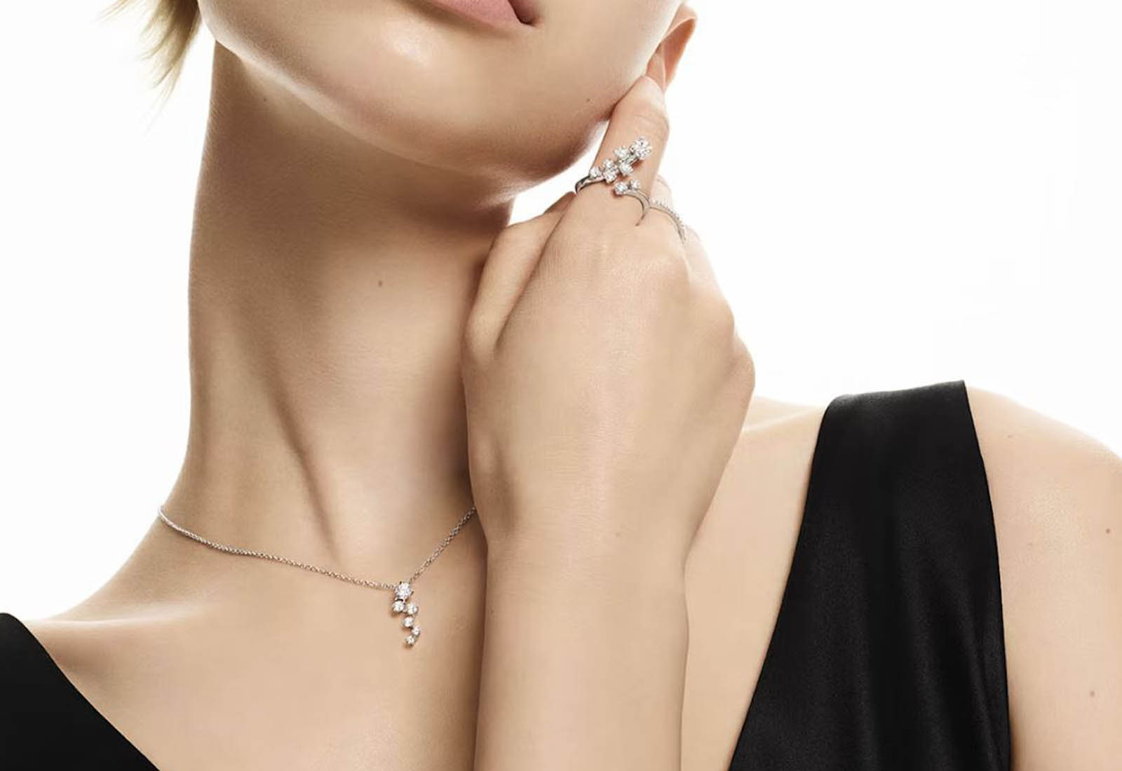 Lab Grown Diamond Necklaces, Created Diamonds