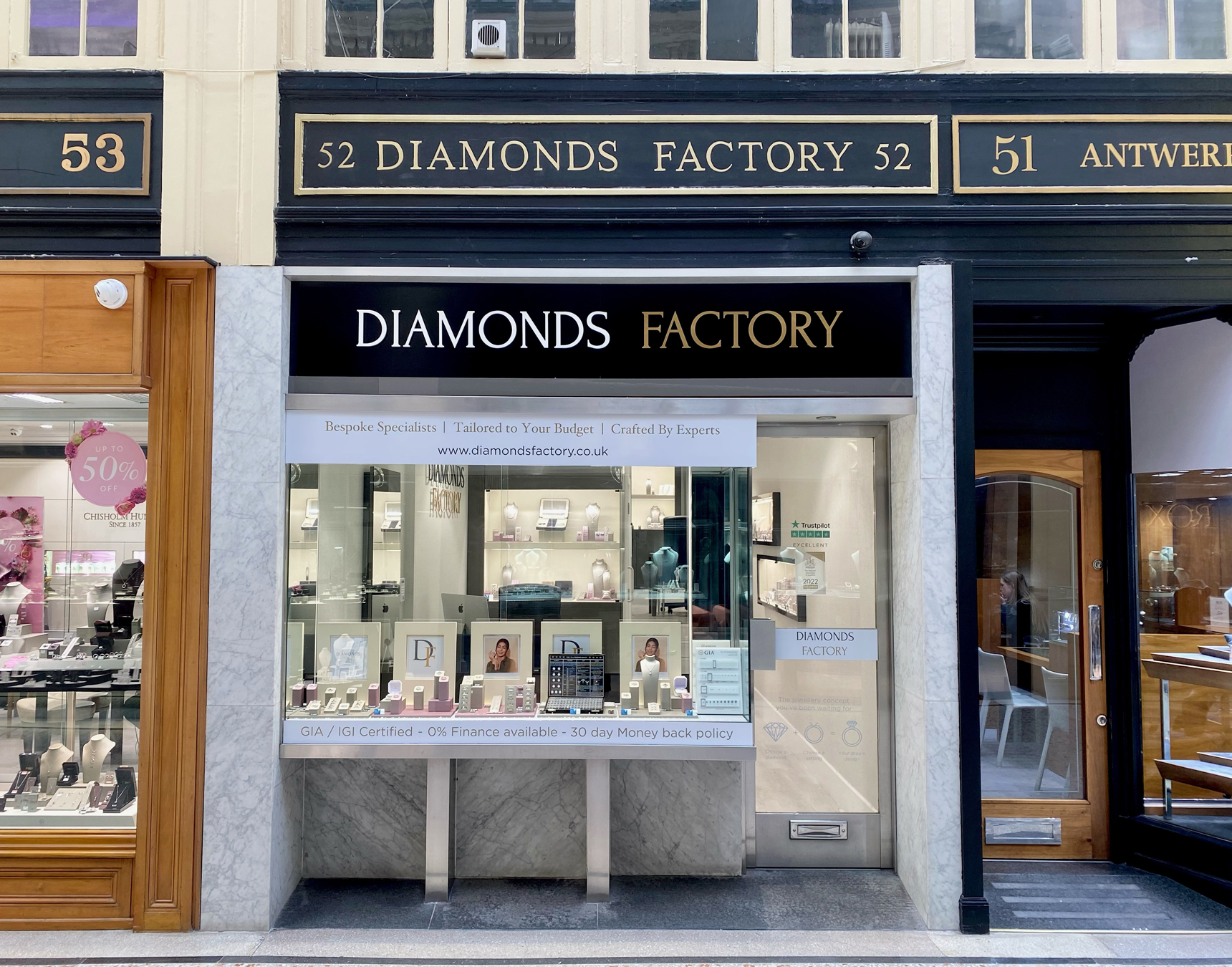 Diamond factory deals outlet near me